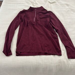 Lulu Lemon Athletica 3/4 zip up pullover